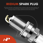 Set of 6 Ignition Coils & 6 Iridium Spark Plugs for Ford F-150 (2011–2016)