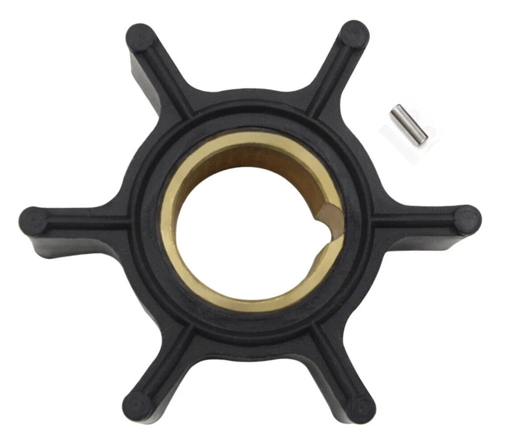 Water Pump Impeller with Key for Johnson Evinrude OMC 9.9 15 HP (1980–1990) 386084 0386084