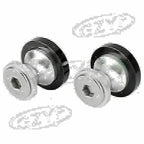 10mm Swingarm Spools for Kawasaki NINJA 650R Z750 Z750S ER6N (2005-2012)