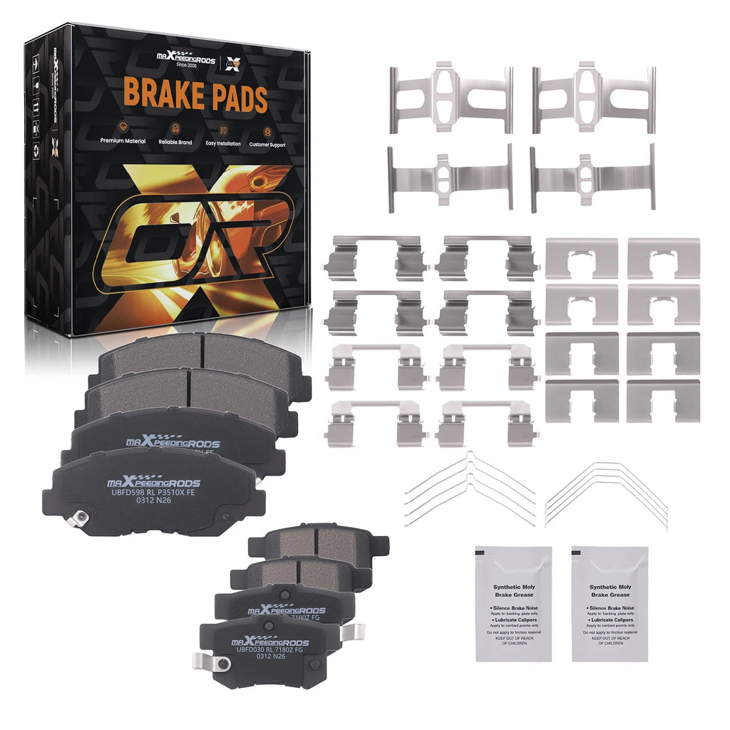 Ceramic Brake Pads Set for Honda Accord (2003–2007) & Civic (2012–2015)