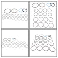 Swivel Joint Seal Kit for Bobcat Skid Steer Loader (225–428) 6664908