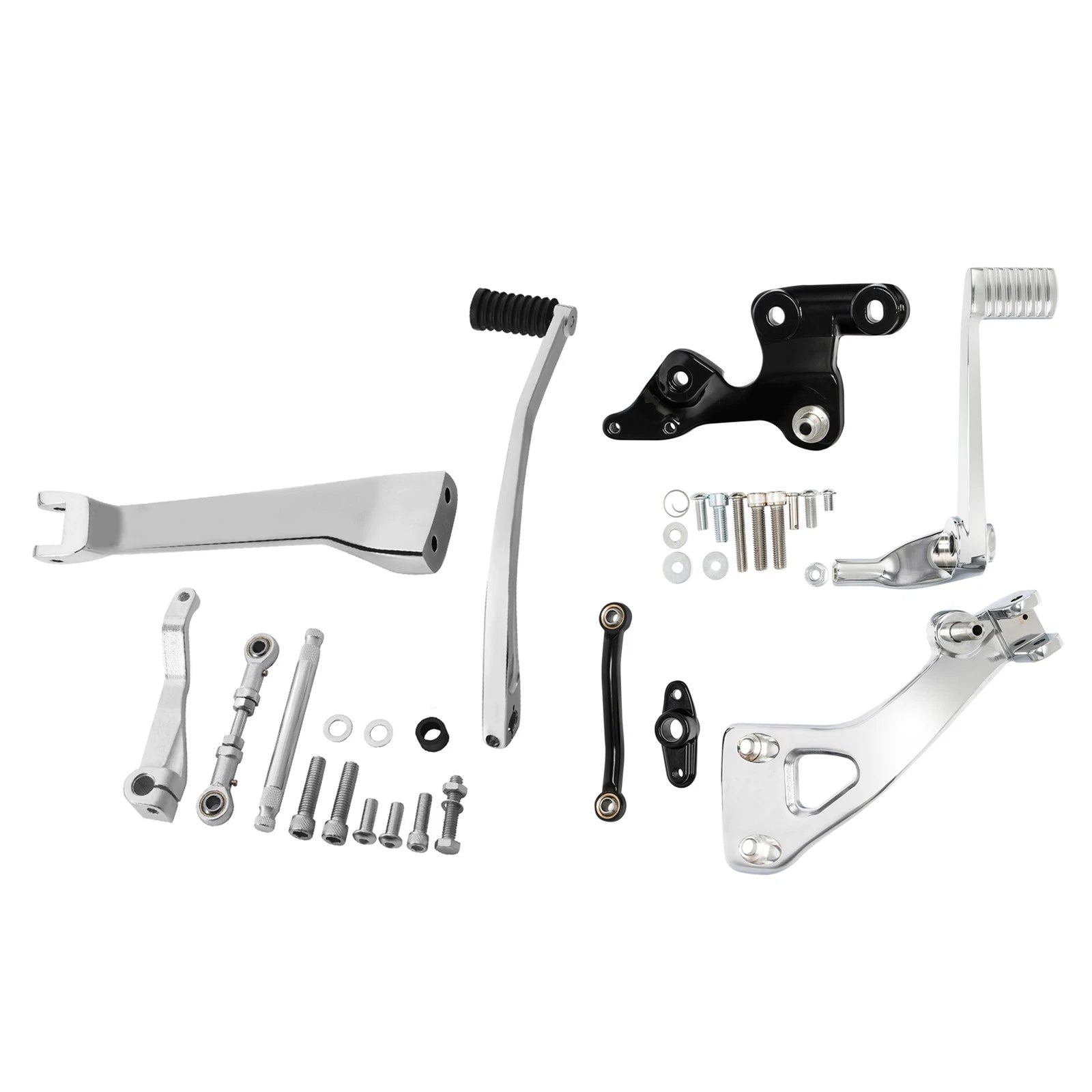 Mid-Controls Shift & Brake Side Set for Harley Fat Bob Sport Glide (2018–2025)