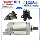 Starter Motor for Can-Am Traxter HD5 (2018–2021) with Bendix & Relay