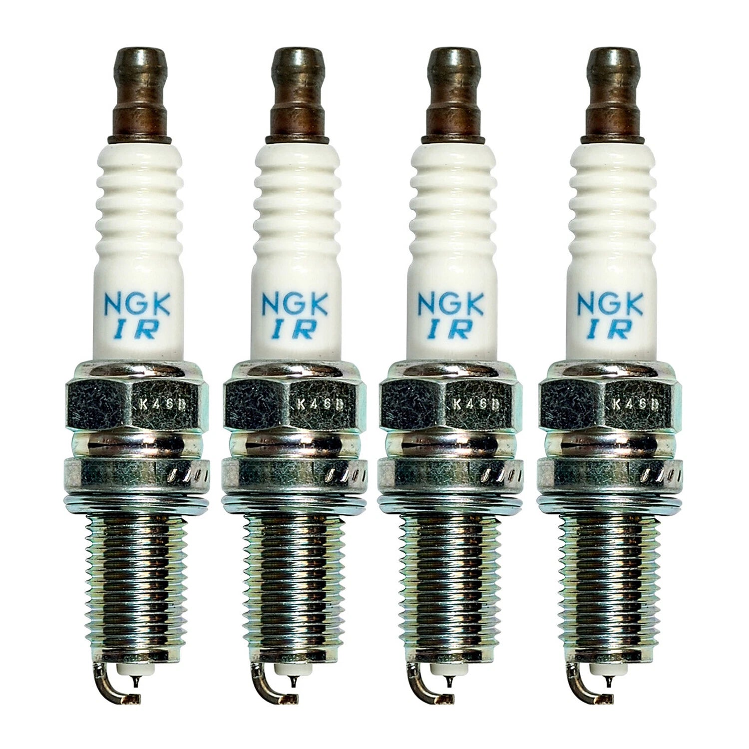 Set of 4 NGK Laser Iridium Spark Plugs 93618 for Dodge Fiat Jeep (1.4 L4)