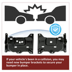 Set of 2 Bumper Mounting Brackets for Ford F-150 Raptor (2018–2020)