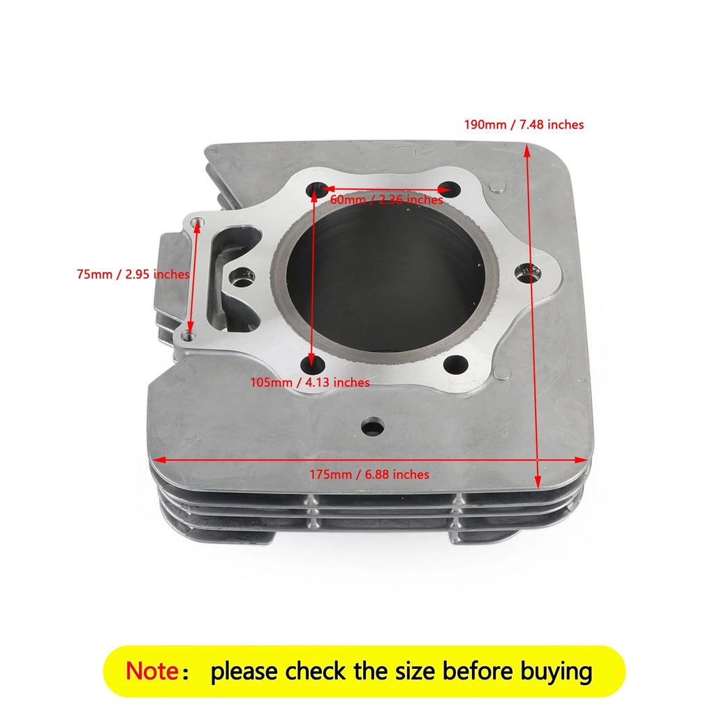 Top End Rebuild Kit for Honda Foreman 450 (1998–2004) - Cylinder, Piston, Gaskets