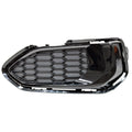 Replacement Black Gloss ABS Plastic Driver Side Fog Light Cover