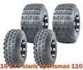 Set of 2 ATV Tires 19x7-8 18x9.5-8 for Polaris Sportsman 110 (2016–2017)
