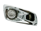 RH Fog Light Lamp Bezel with Amber LED for Kenworth T660 (2007–2017)