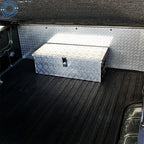30 Inch Silver Aluminum Tool Box for Flatbed Pickup 