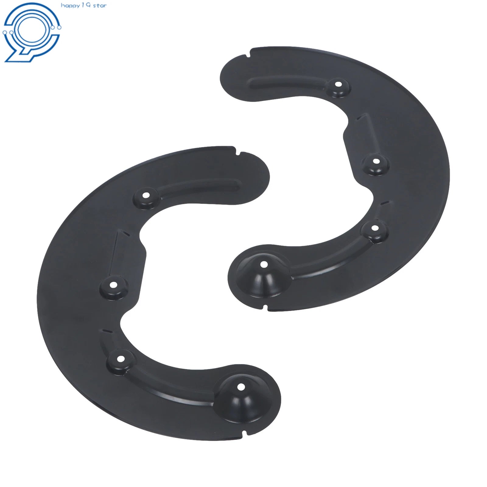 Set of 2 Front Brake Backing Plates for Ford F-150 (2004-2008)