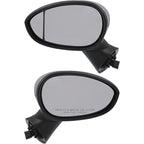 Heated Chrome Power Mirrors for Fiat 500 Hatchback (2012–2018)