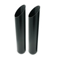 Dual Exhaust Kit 2.5" No Muffler Rear Exit BW Tips for GM C/K 10 (1973–1980)