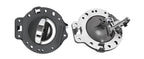 Set of 2 Interior Door Handles for Jeep Commander (2006-2010) Gray & Chrome