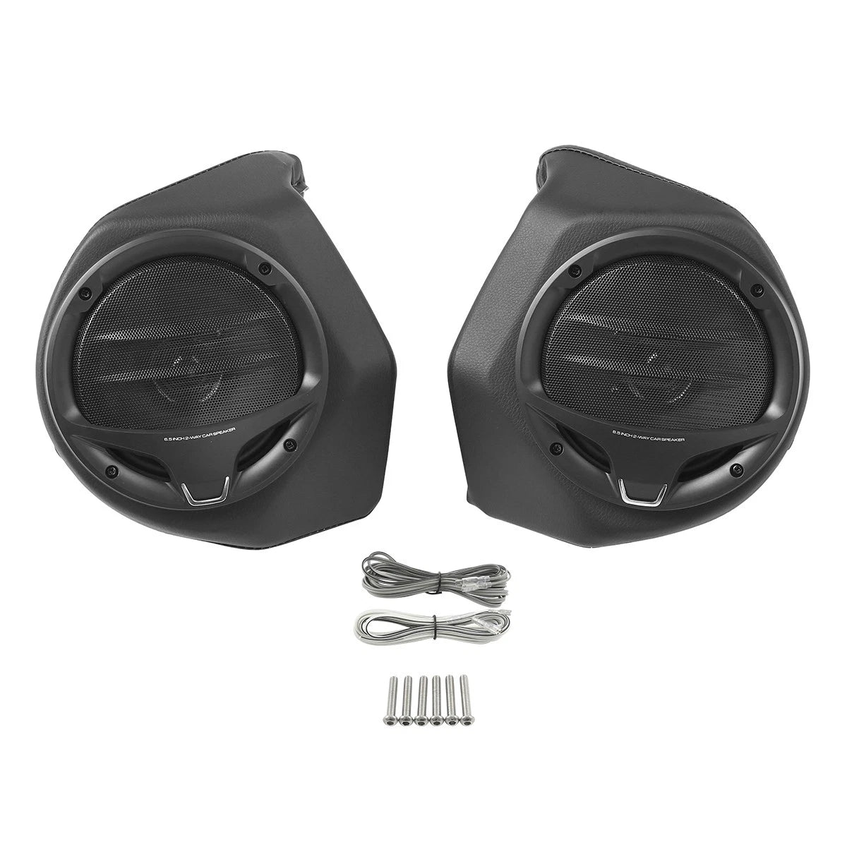 6.5" Black King Rear Speakers for Harley Touring (2014–2024)