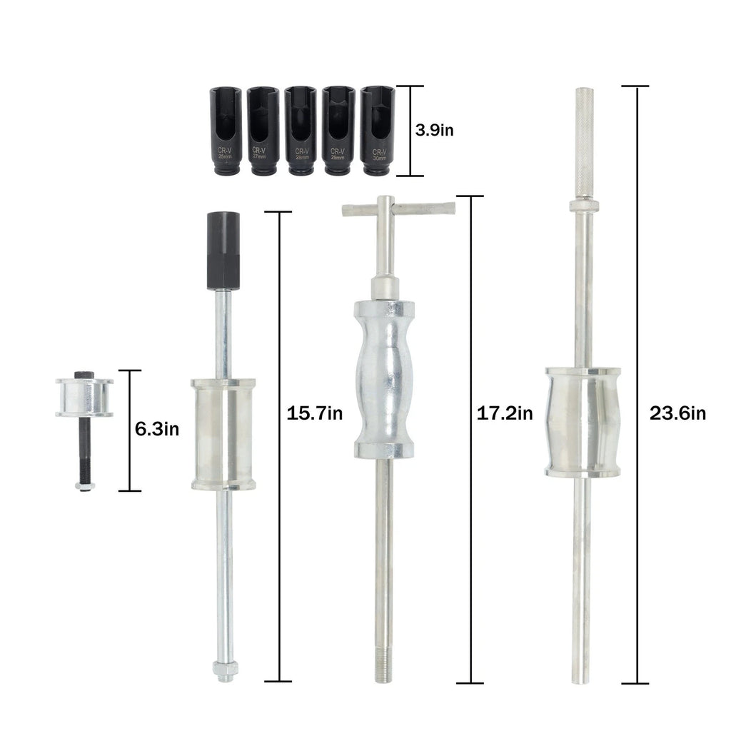 40Pcs Diesel Injector Extractor Puller Tool for Universal Applications