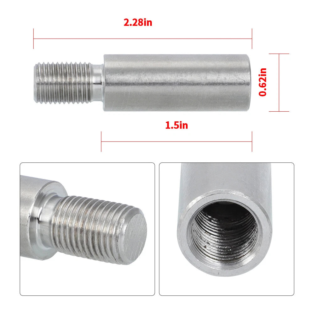 M12 X1.25 Short Shifter Extension for Universal Vehicles (1.5" Lift)
