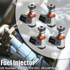 Set of 4 IWP127 1221551 Fuel Injectors for Ford KA Hatchback (2003–2008)