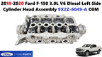 Left Side Cylinder Head Assembly for Ford F150 3.0L V6 Diesel (2018–2020) 9X2Z-6049-A