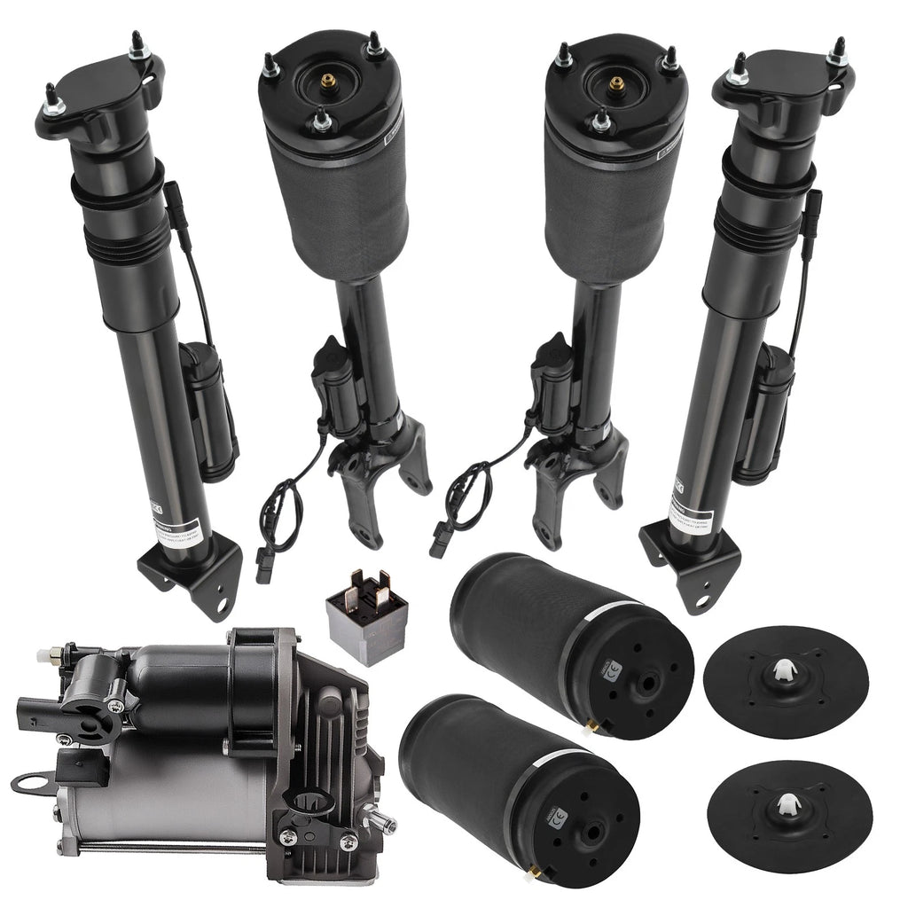 Air Suspension Compressor Air Spring Bag Set for Mercedes GL ML320 (2007–2012)