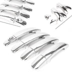 8x Chrome Door Handle Catch Cover Trim Bezel for Ford Focus MK2 (2005–2011)