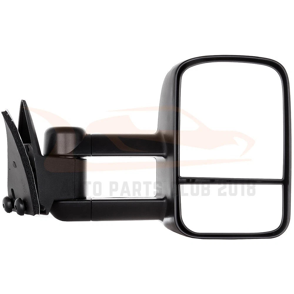 Pair of Folding Manual Black Towing Mirrors for C/K 1500/2500/3500 (1988–1998)