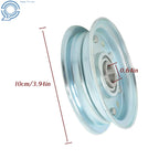 Set of 4 Idler Pulleys for King Kutter RFM Series Finish Mowers (4', 5', 6') 164090