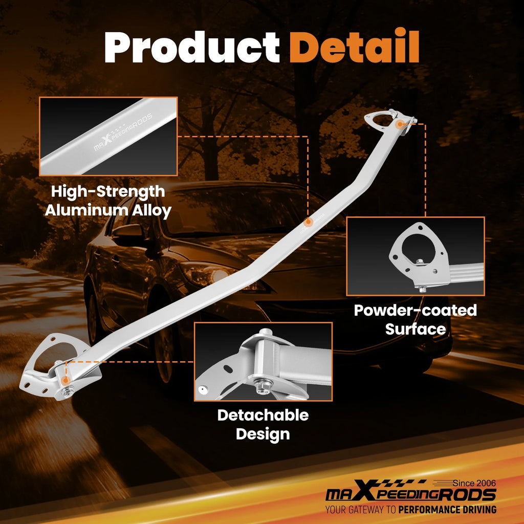 Front Upper Strut Bar Suspension Tower Brace for Mazda 3 (2010–2013)