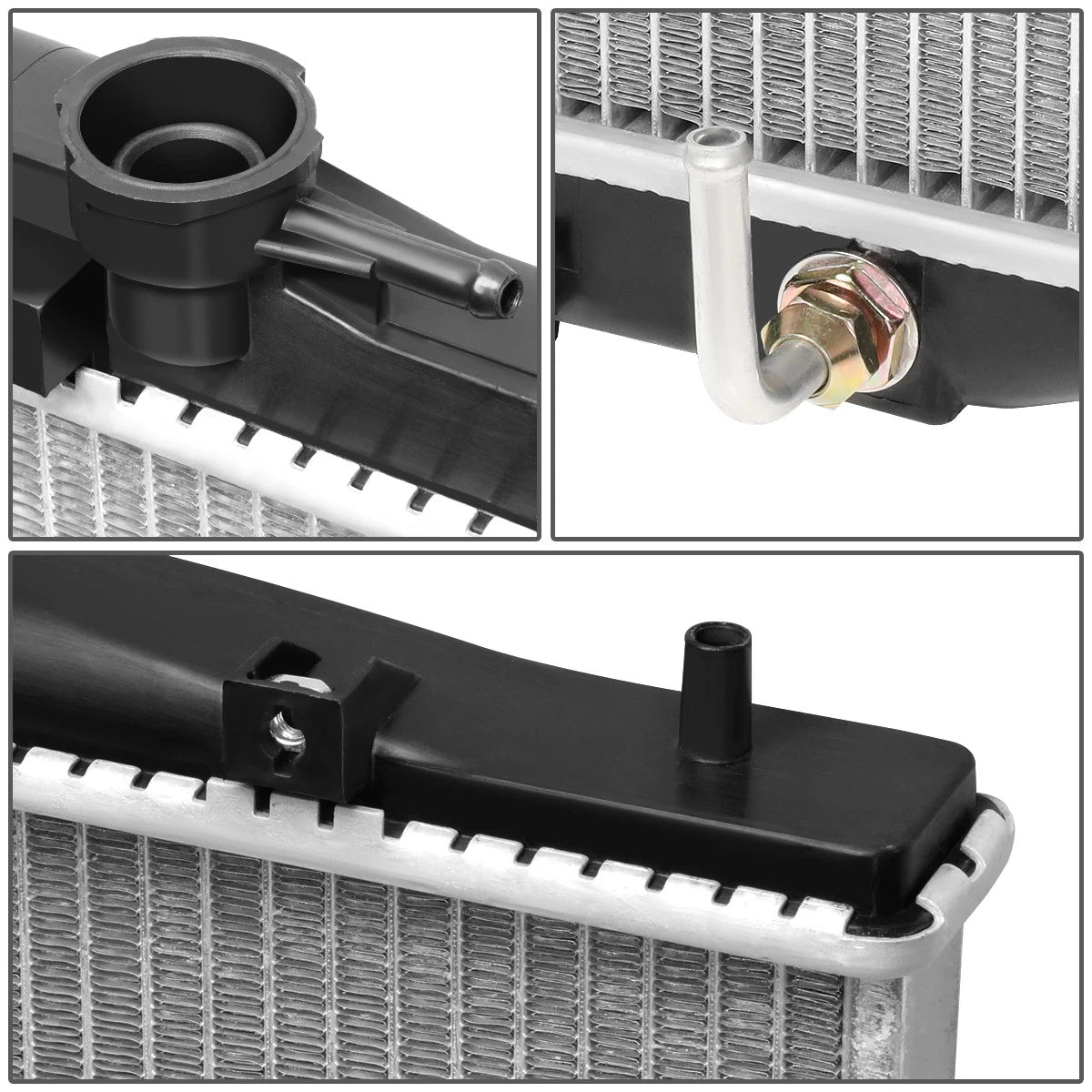 Aluminum Core Replacement Radiator Kit for Acura TL (2007–2008) DPI 2939