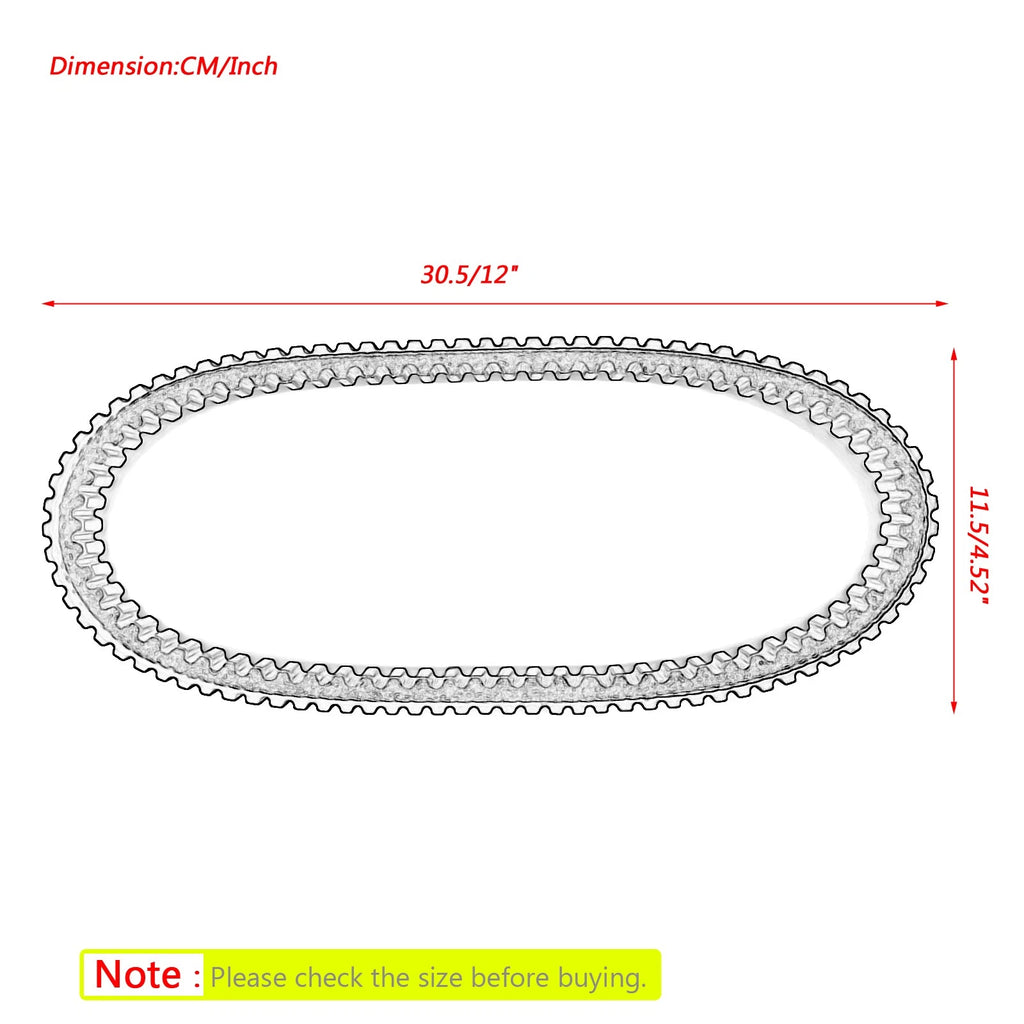 Drive Belt for Honda Scooter SJ 100 Bali (1996–2000) 23100-GW3-980