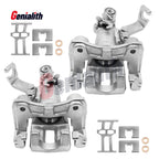 Set of 2 Rear Brake Calipers w/Bracket for Suzuki SX4 (2007–2013)