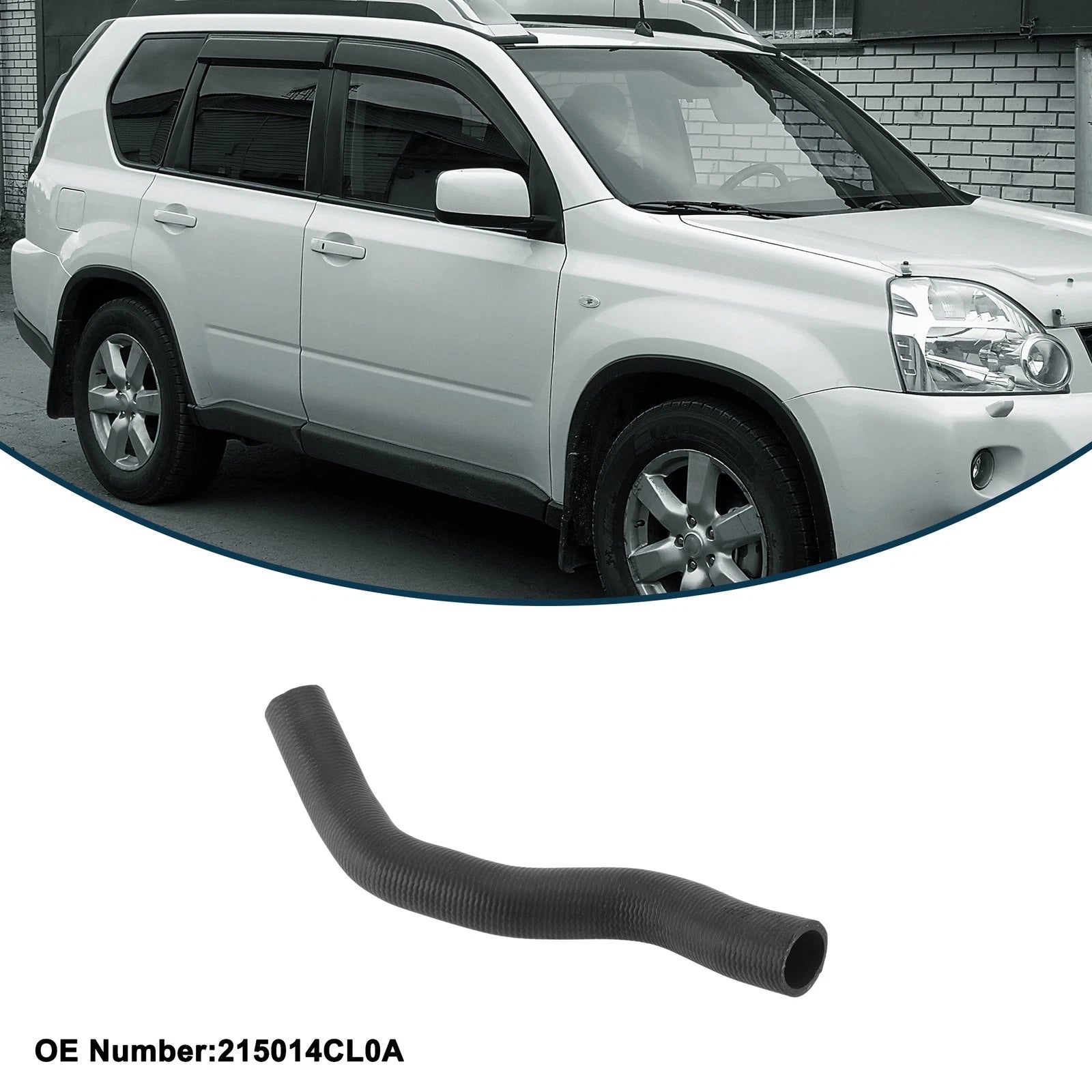 Upper Radiator Hose for Nissan X-Trail (2014–2023) No. 215014CL0A