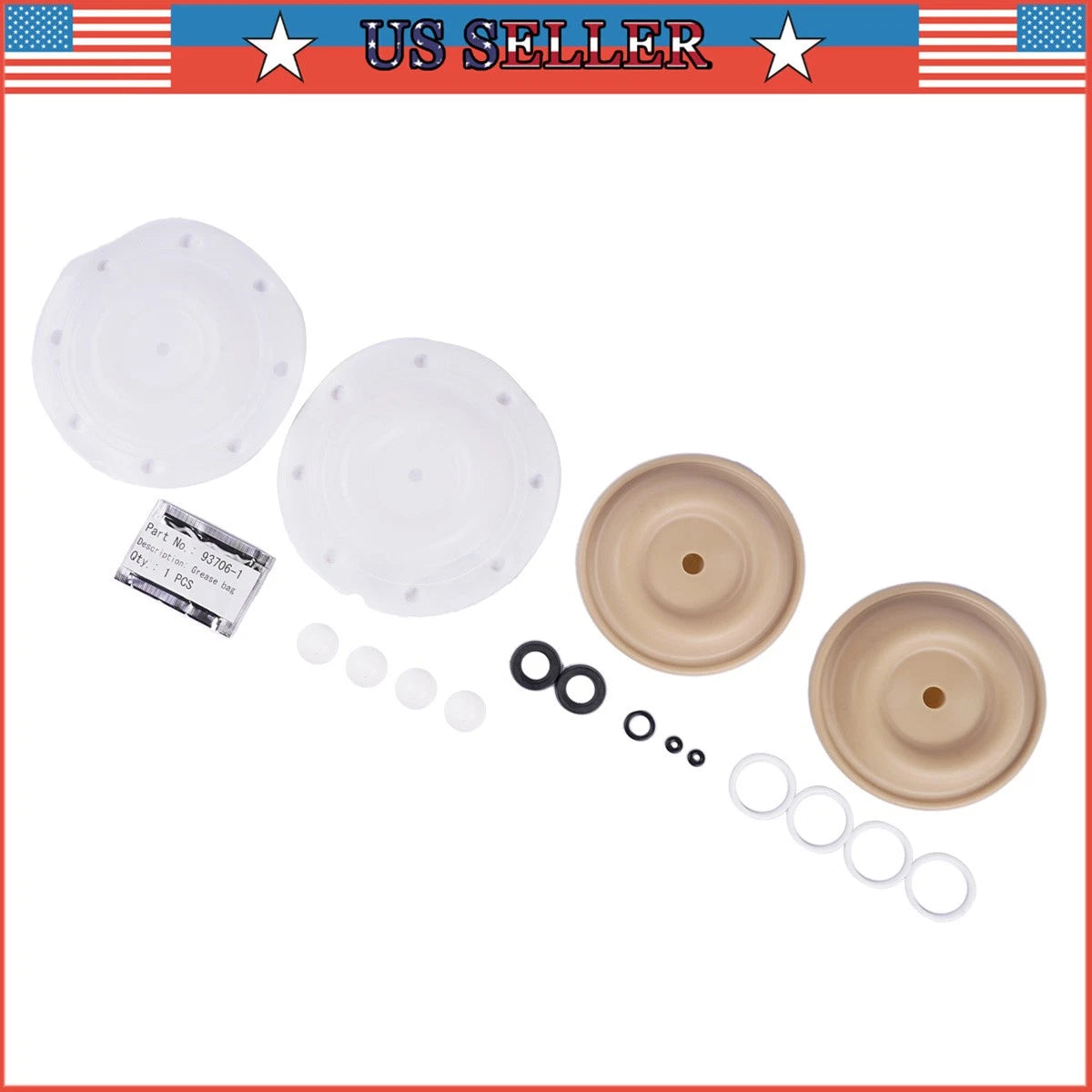 Diaphragm Pump Repair Kit for Ingersoll Rand ARO