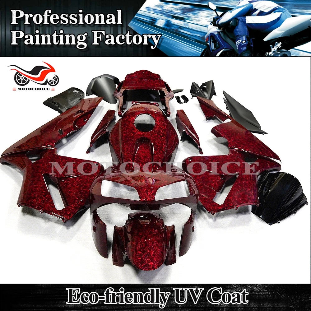 Forged Carbon Fiber Fairing Kit for Honda CBR600RR (2003–2004)