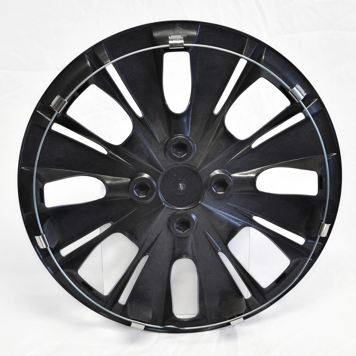Hubcaps Wheel Rim Covers Set Snap On 4 Bolt for Toyota Yaris (2012–2015)
