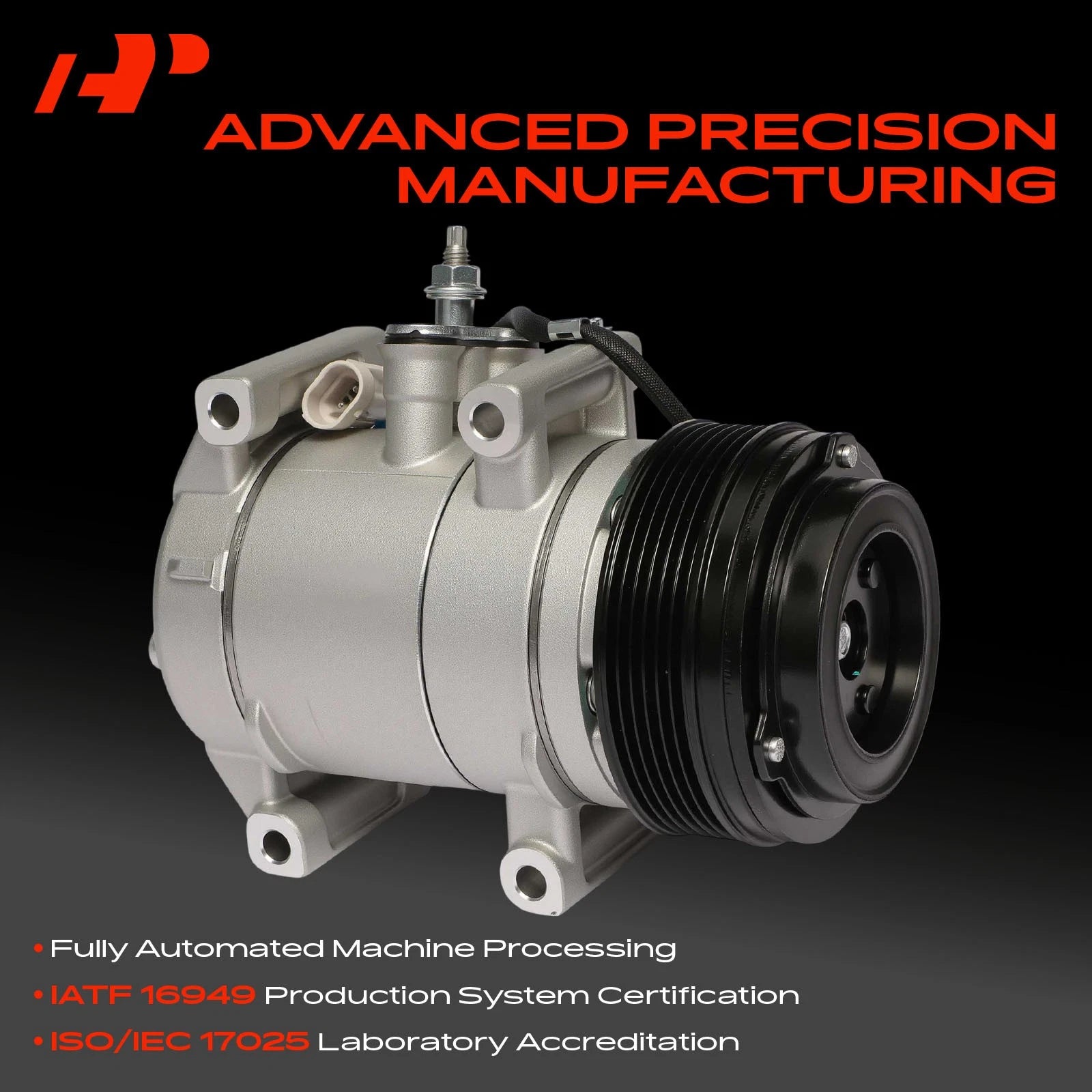A/C Compressor with Clutch for Chevrolet Aveo (2017-2021)