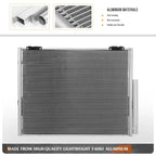 A/C Condenser for Toyota Sequoia Tundra (2007–2019) OE Style Aluminum Core