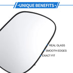 Right Driver Side Mirror Glass Replacement for Kia Picanto (2011–2023)