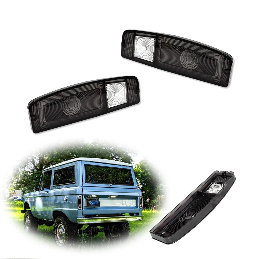 Smoke Tail Light Covers for Ford Truck, Bronco, Econoline (1967–1972)