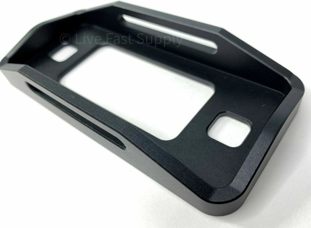 Front Amber LED Side Markers with Black Aluminum Raised Bezels for Bronco (1970–1977)