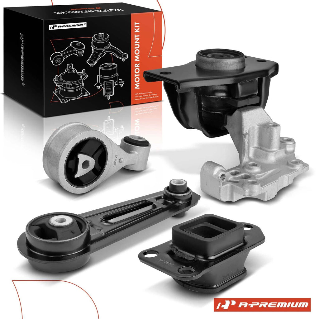 Set of 4 Engine Motor & Transmission Mounts for Nissan Sentra 
