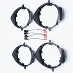 4 x Speaker Mounting Adapter Bracket w/ Wire Harness for Car Truck