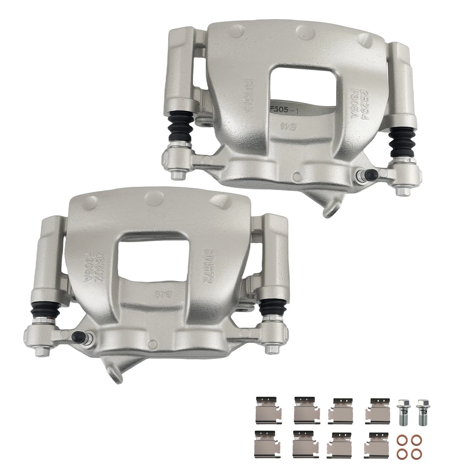 Set of 2 Front Disc Brake Calipers for Ford Transit-250 (2015–2019) 18B5519