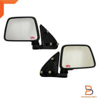 Black Side Door View Mirror Sail Mount for Nissan D21 Pickup, D22 Navara (86-97)