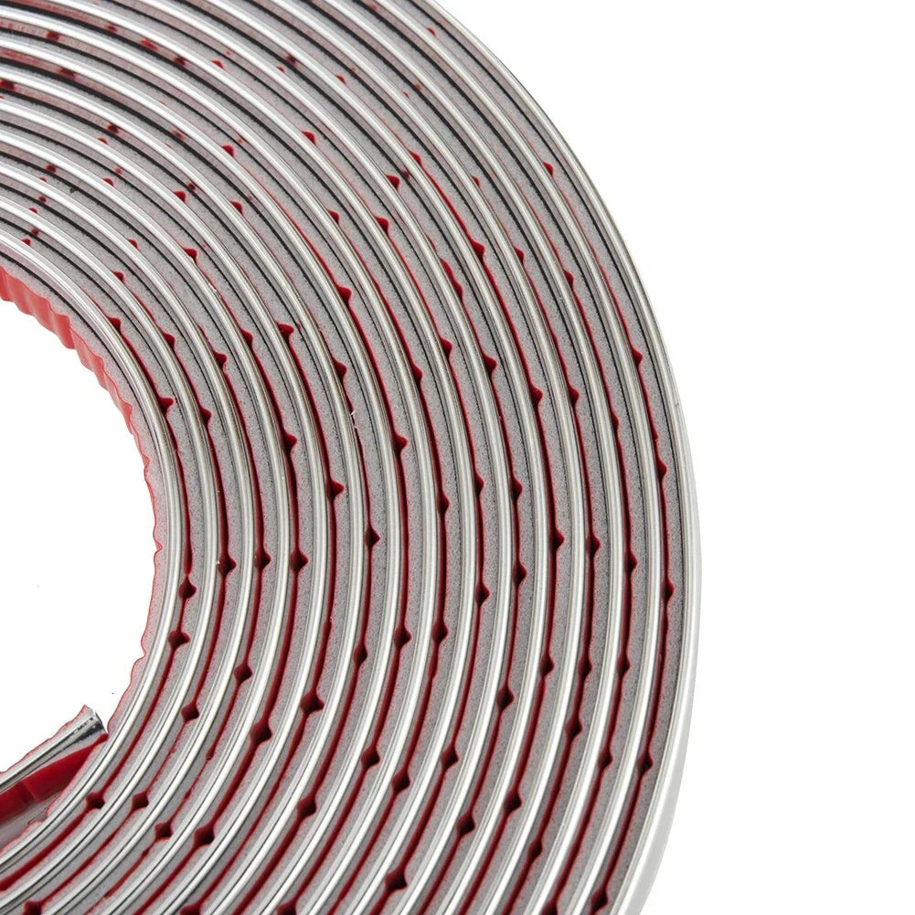 Moulding Trim / 12mm x 16ft / Chrome Bumper Strips for Car