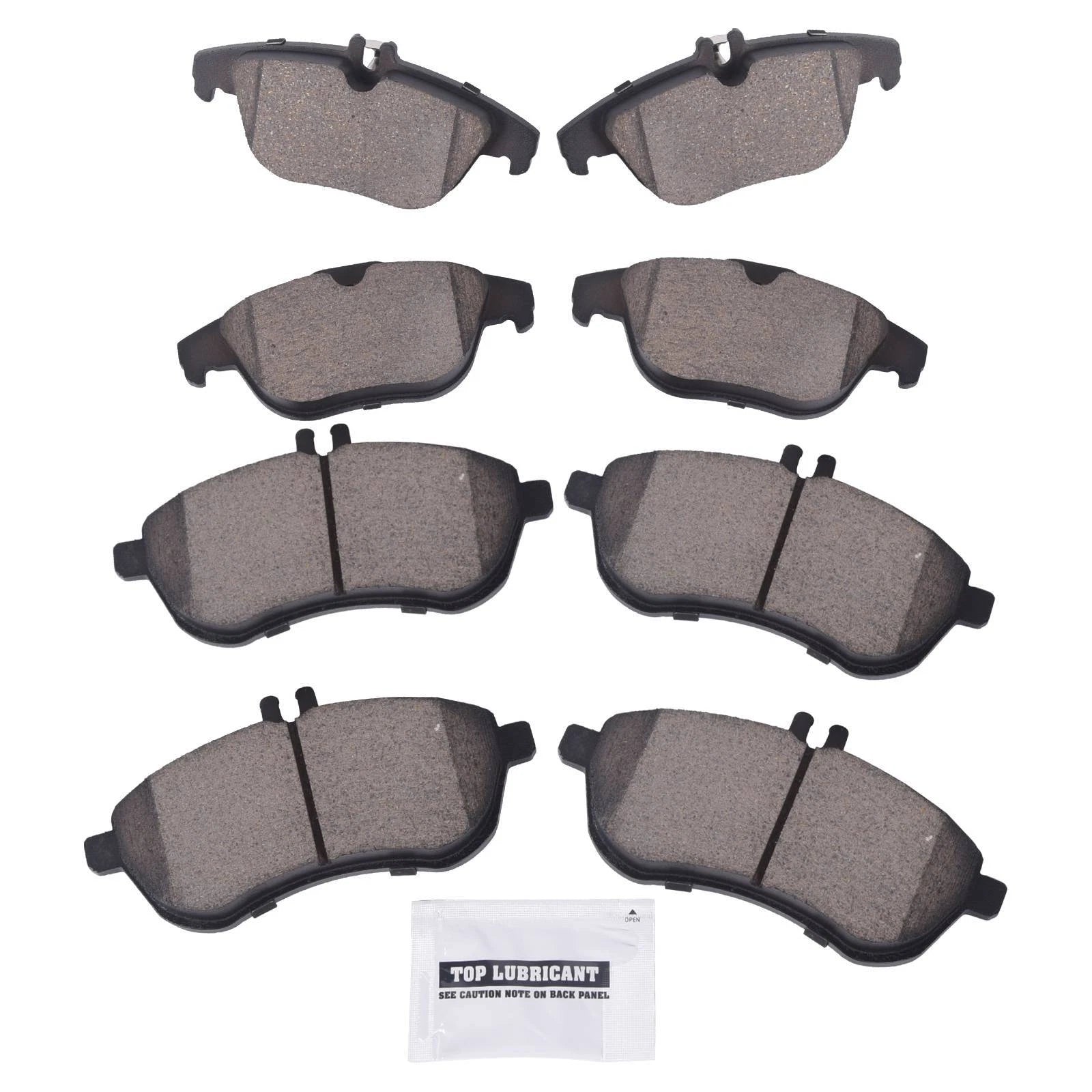 Set of 8 Ceramic Brake Pads for Mercedes-Benz C250 C300
