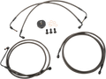 LA Choppers Brake Lines for Ape Hanger Handlebars (12" - 14") LA-8050B13M