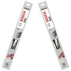 Front Pair Eco Wiper Blades for Mitsubishi L200 Express MC MD (1982 - 1986)