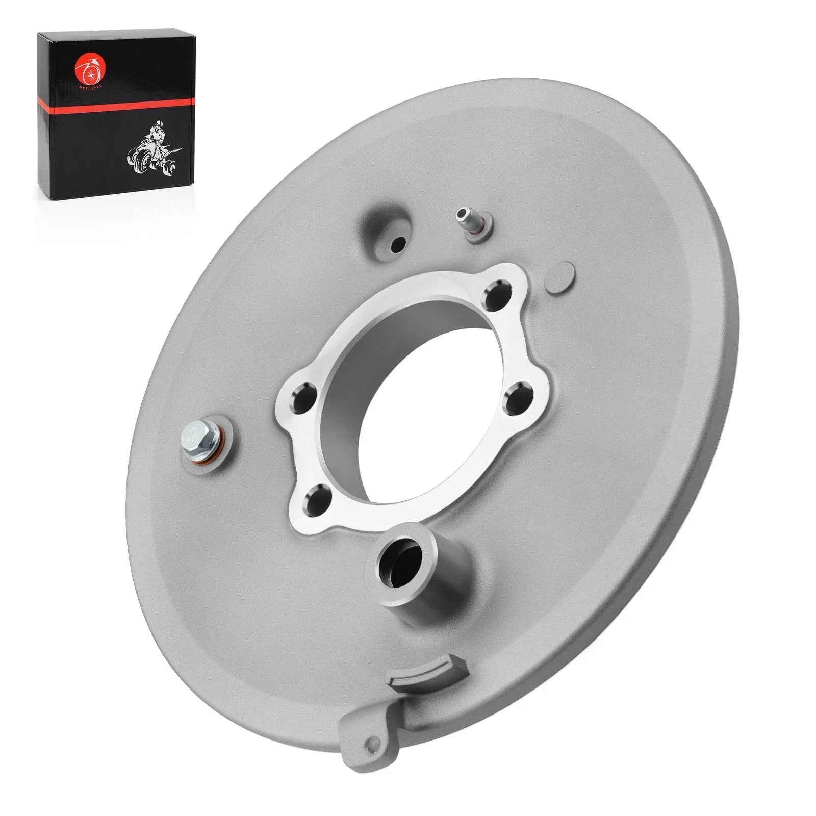 Rear Brake Backing Drum Plate for Yamaha Bear Tracker 250 YFM250 BX (1999–2004)