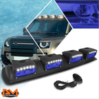 4X Off-Road Roof Mount Fog Lamps with LED Accent Lights for Universal Fit